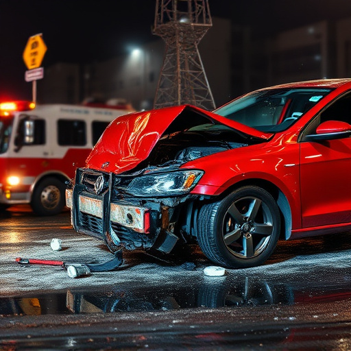 car crash damage