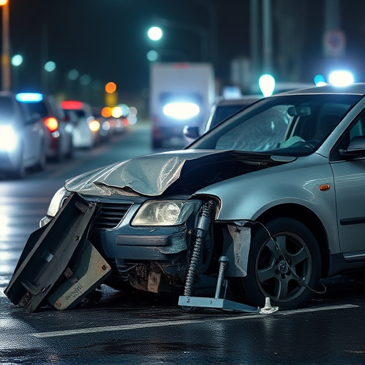 car crash damage