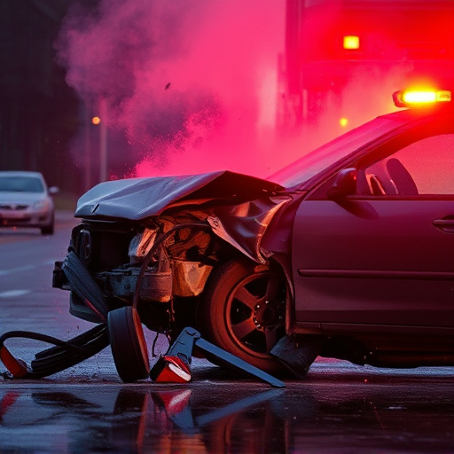 car crash damage