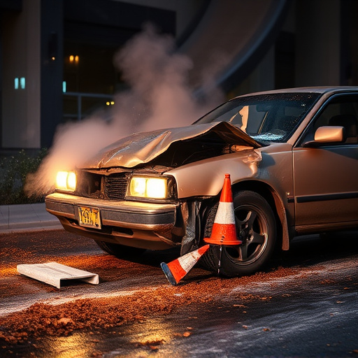 car crash damage