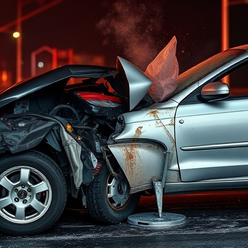 car crash damage