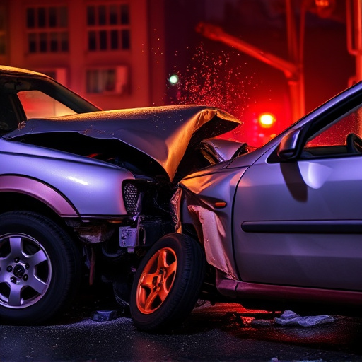 car crash damage