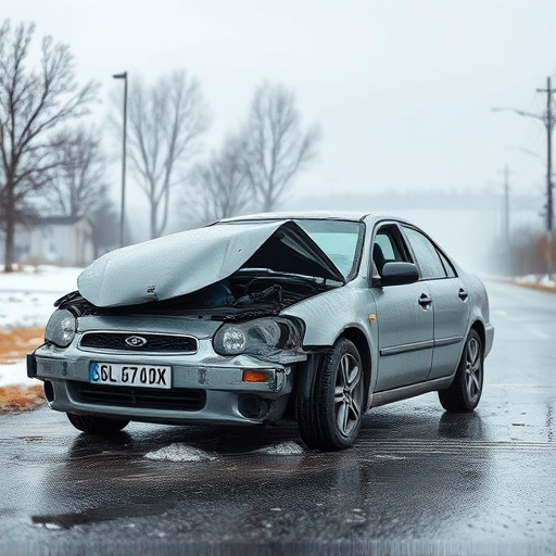 car crash damage