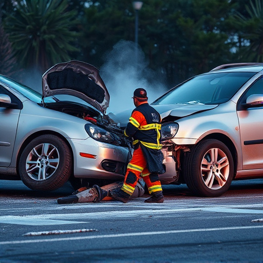 car crash damage