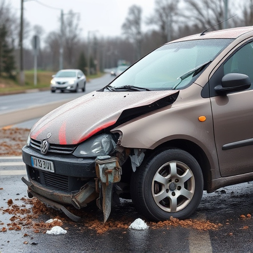 car crash damage