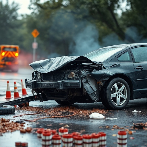 car crash damage