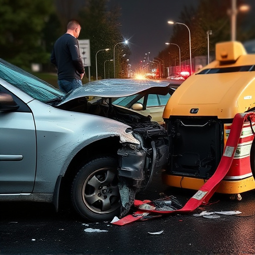 car crash damage