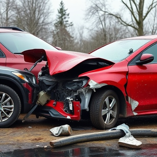 car crash damage