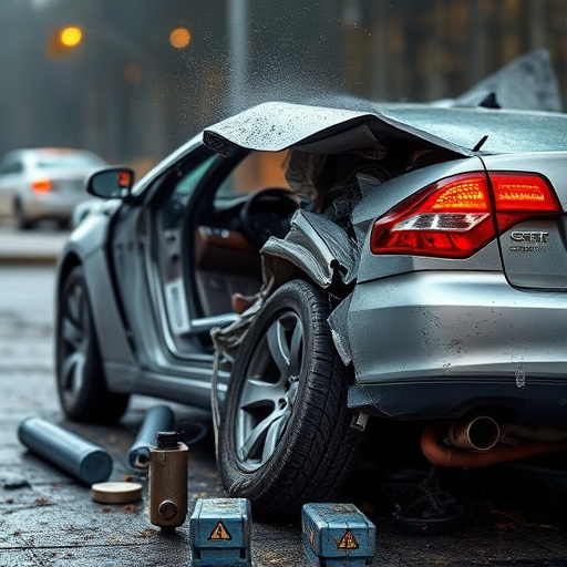 car crash damage
