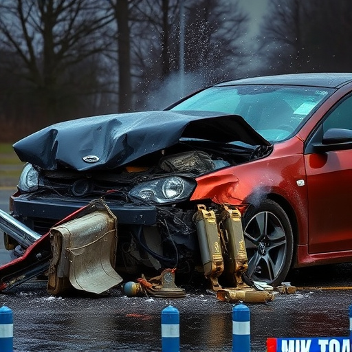car crash damage