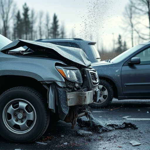 car crash damage