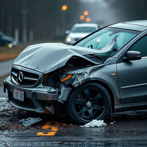 car crash damage