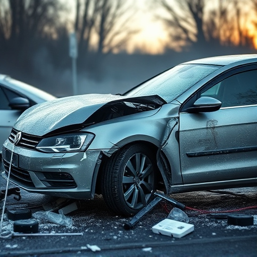 car crash damage