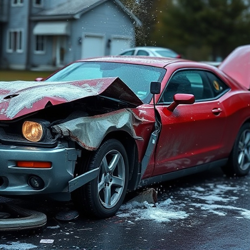 car crash damage