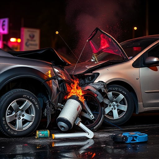 car crash damage