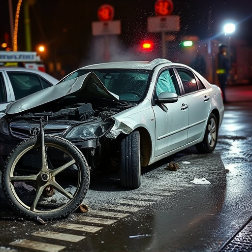 car crash damage