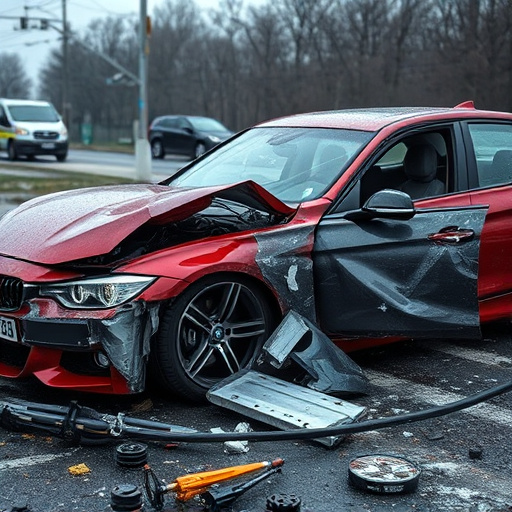 car crash damage