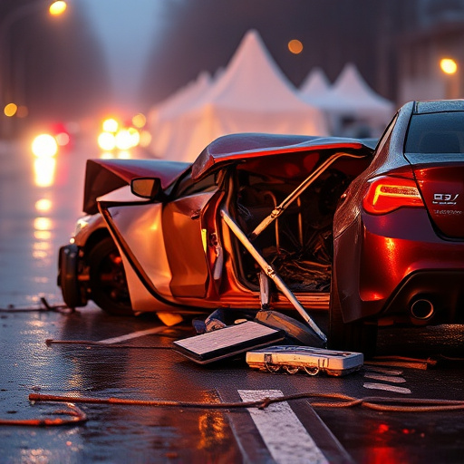 car crash damage