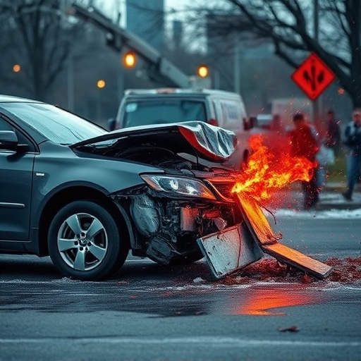 car crash damage