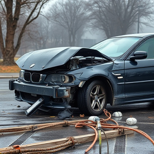 car crash damage