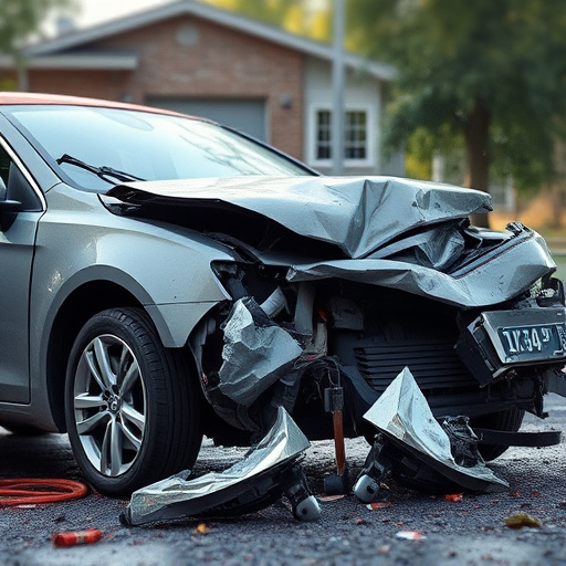 car crash damage