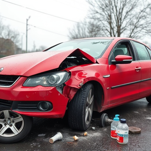 car crash damage