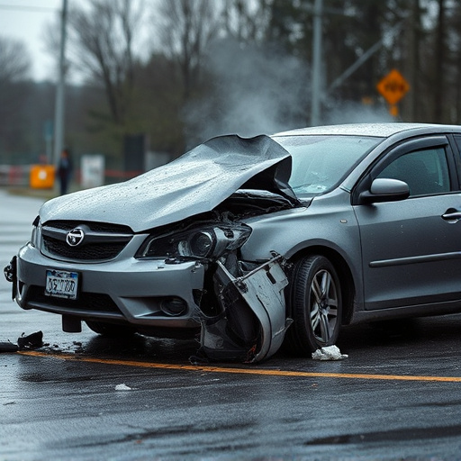 car crash damage