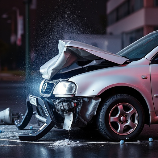 car crash damage