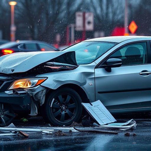 car crash damage