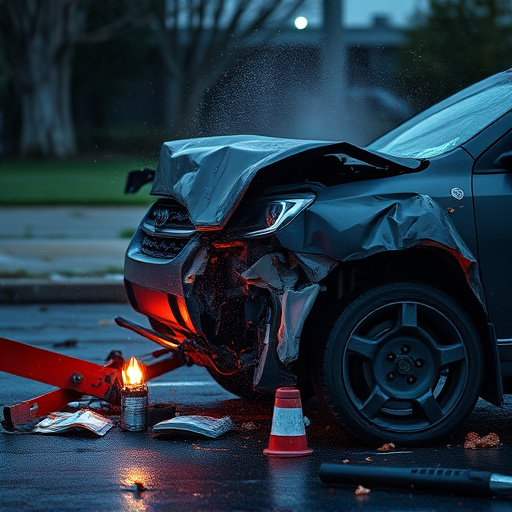car crash damage