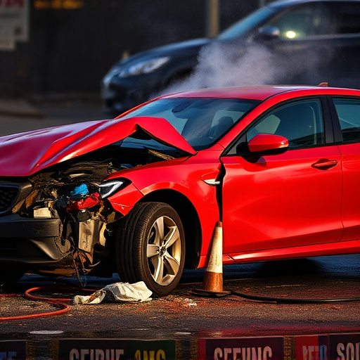 car crash damage