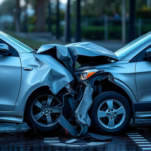 car crash damage