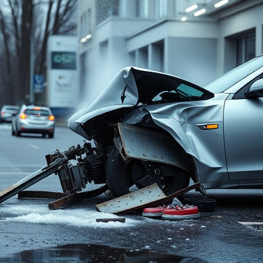 car crash damage