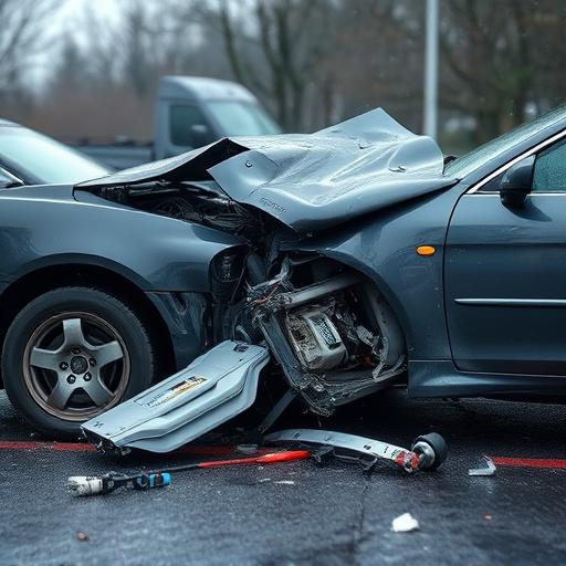 car crash damage