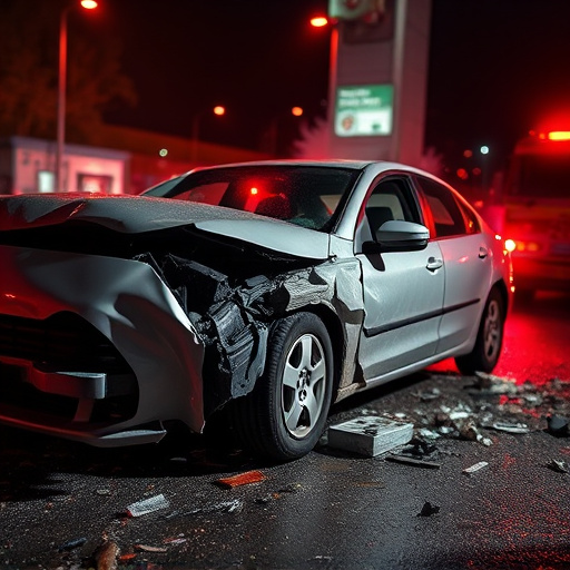 car crash damage
