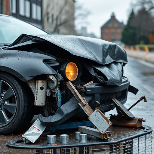 car crash damage