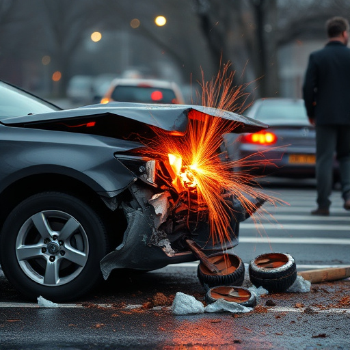 car crash damage