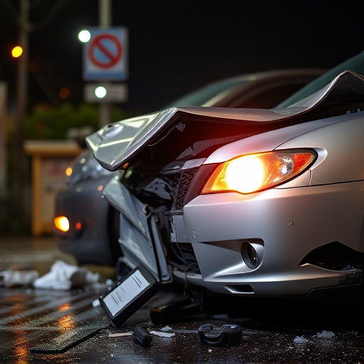 car crash damage