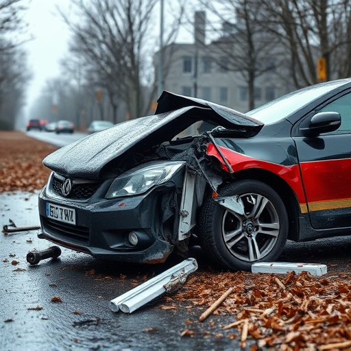 car crash damage