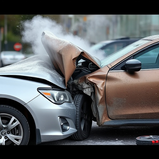car crash damage