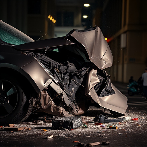 car crash damage