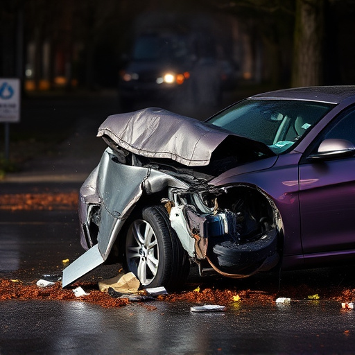 car crash damage