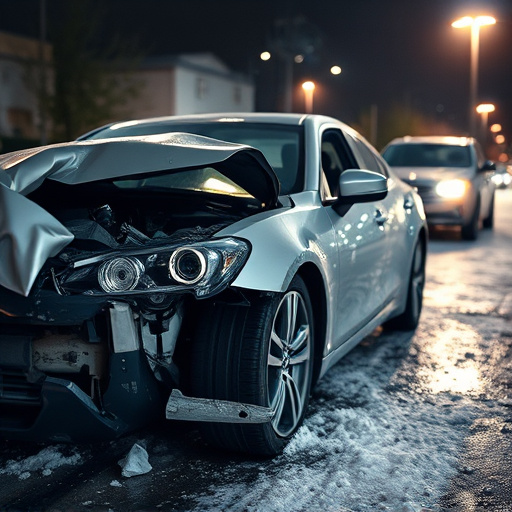 car crash damage