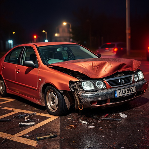 car crash damage