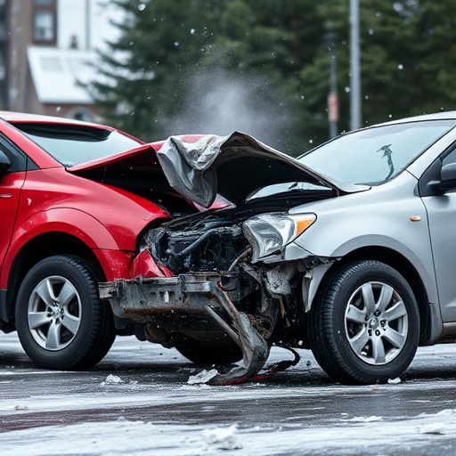 car crash damage