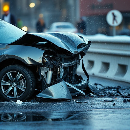 car crash damage