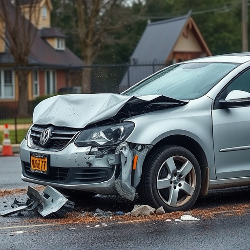 car crash damage