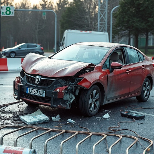 car crash damage