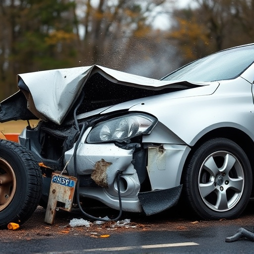 car crash damage