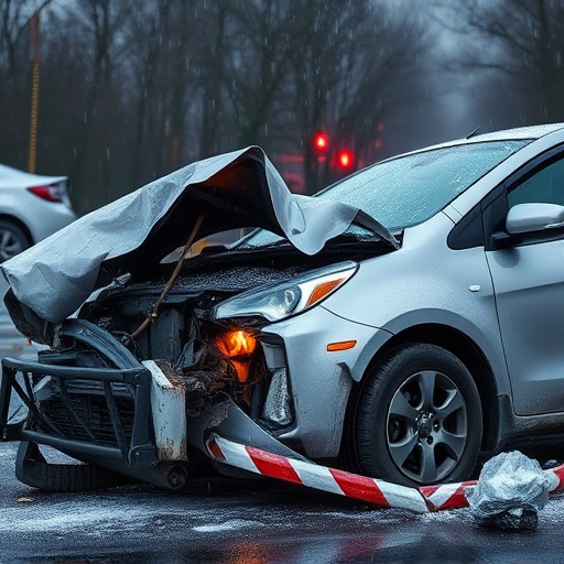 car crash damage